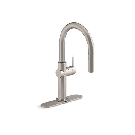 KOHLER Crue Touchless Pull-Down Single-Handle Kitchen Faucet 22974-VS